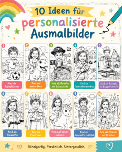 10ideen personalisiertemalvorlage